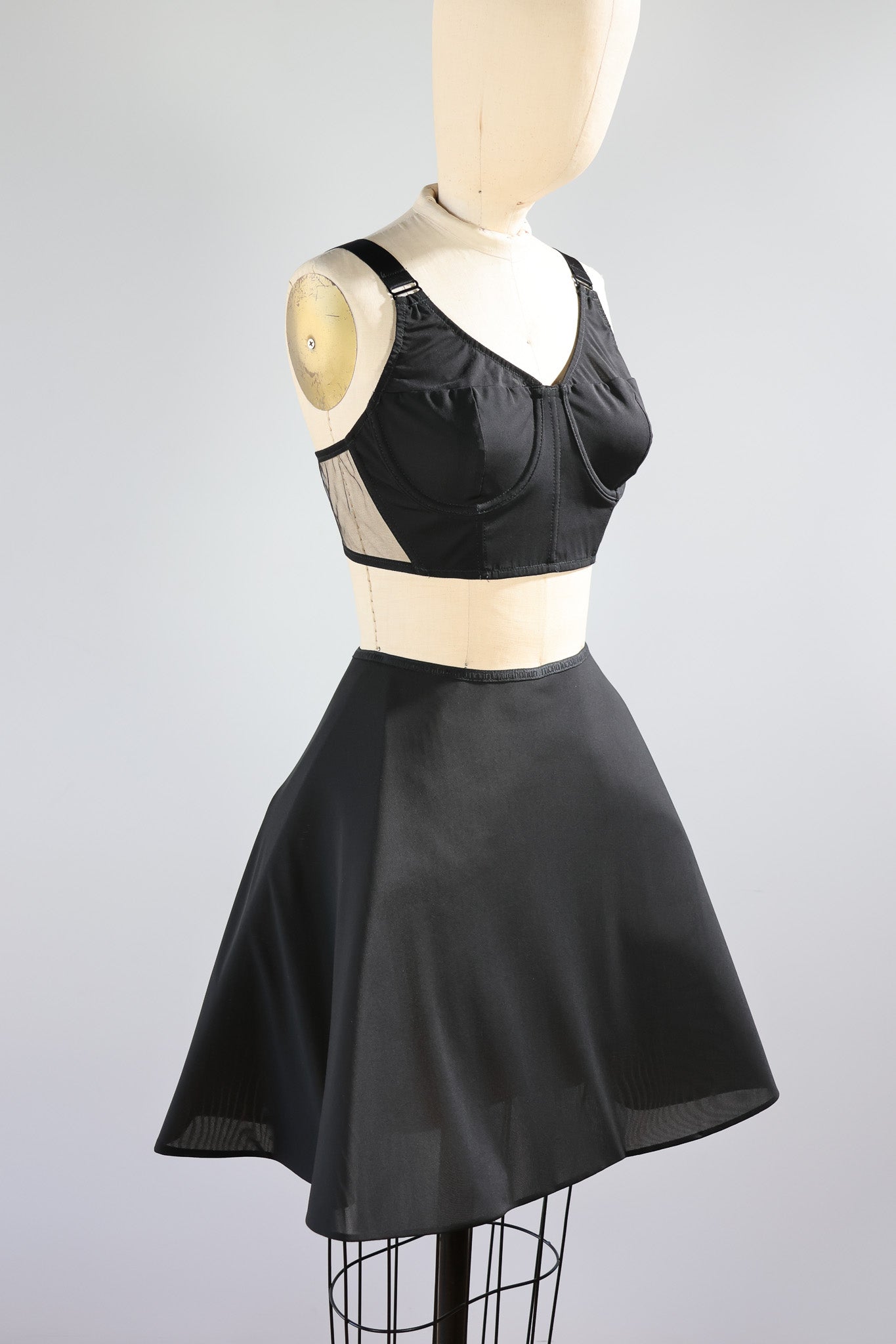 M.L.H. Rochie Malika 3 Piece Set - Negru