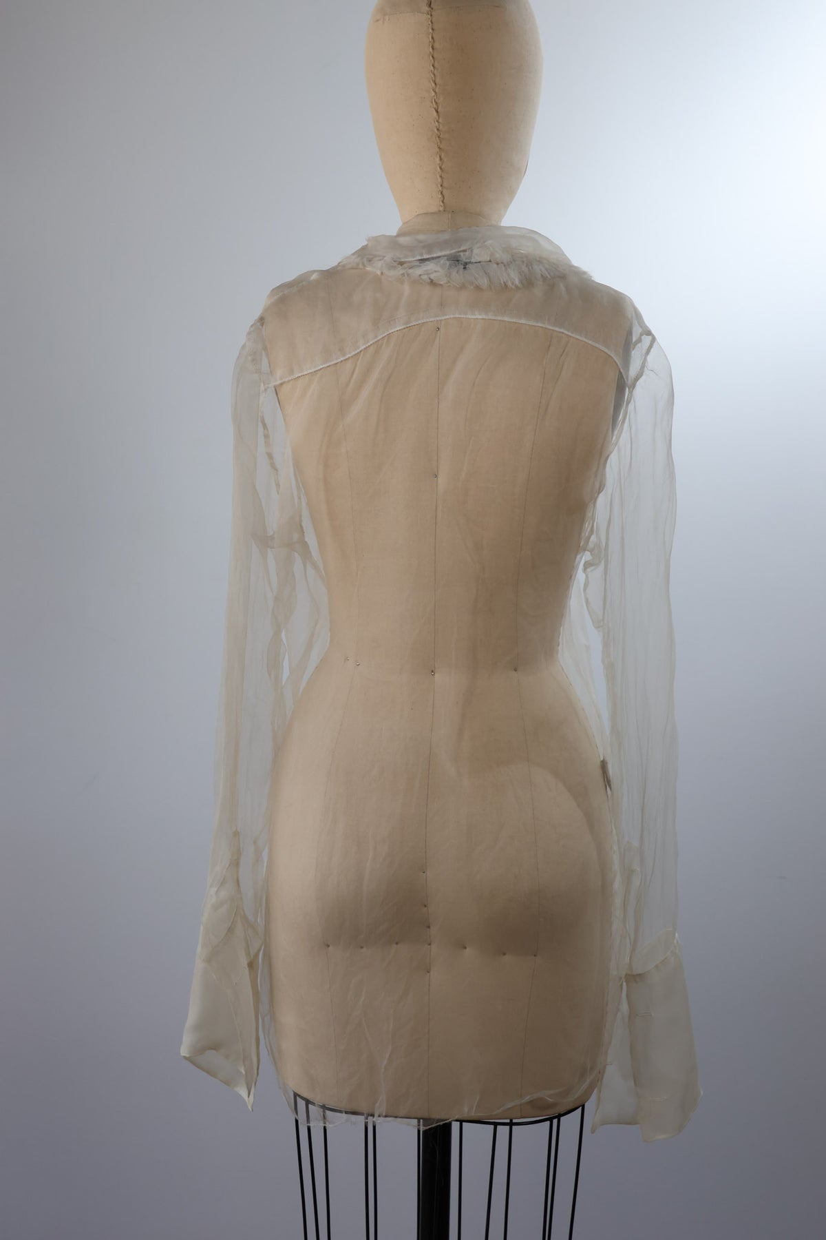 Marc Le Bihan Chemise Plastron — Ecru