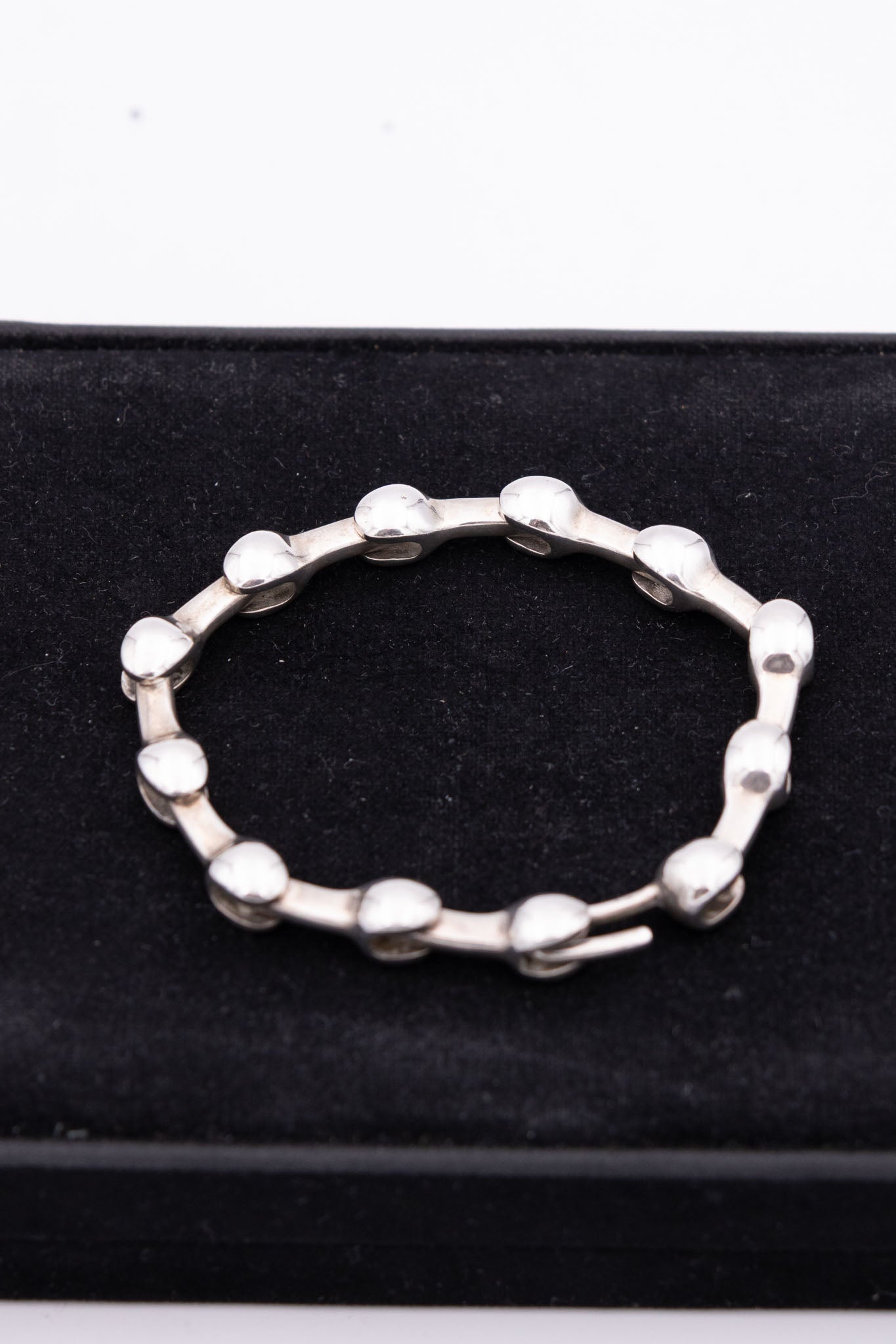Solid Sterling Silver Chain Bracelet