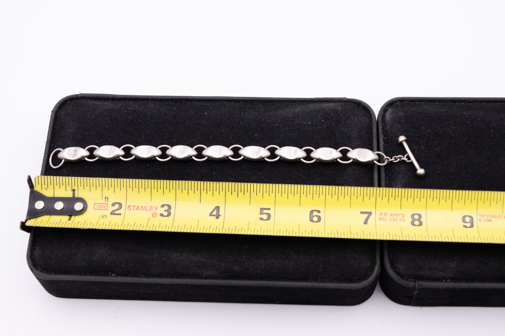 Solid Sterling Silver Chain Bracelet