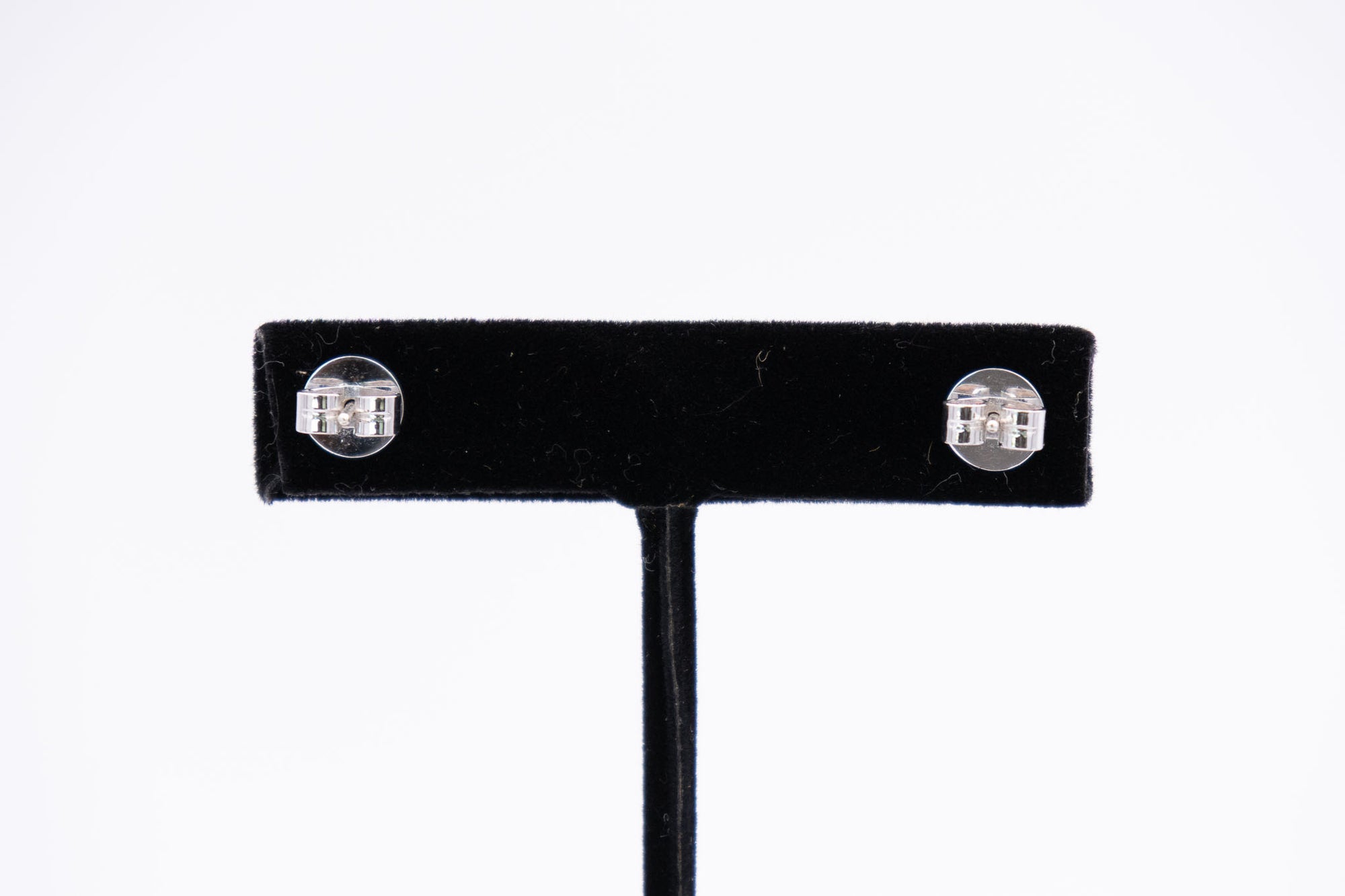 White Gold Diamond Stud Earrings