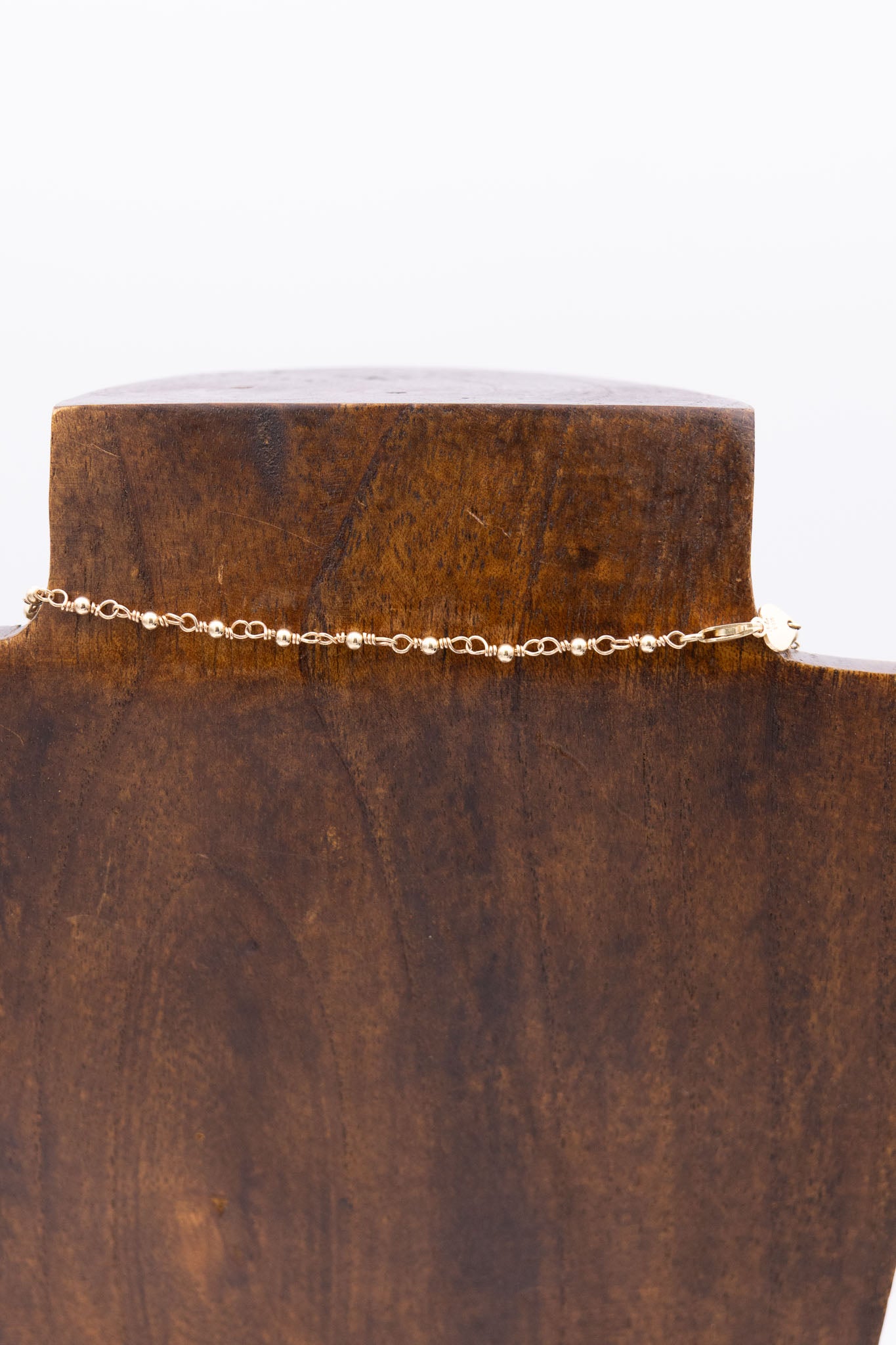 14K Gold Crown Necklace