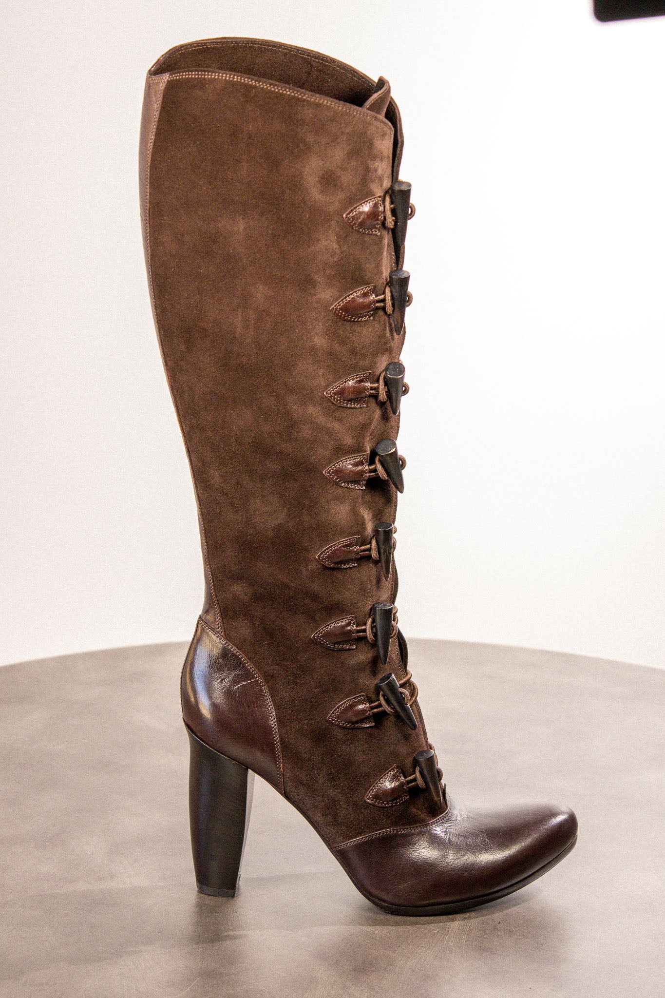 Gianni Barbato Sting Toggle Boot FT21 — Dark Brown
