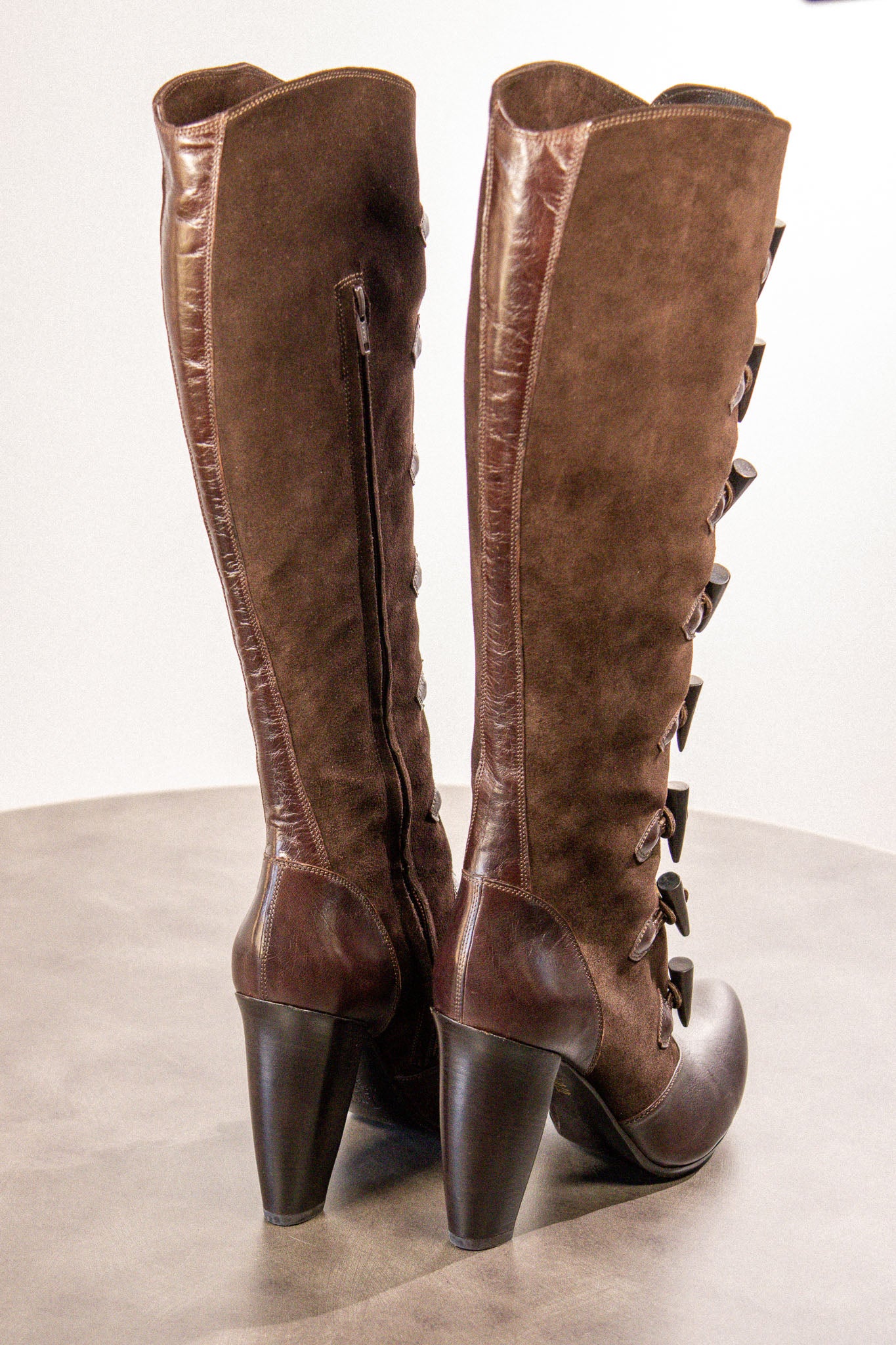 Gianni Barbato Sting Toggle Boot FT21 — Dark Brown