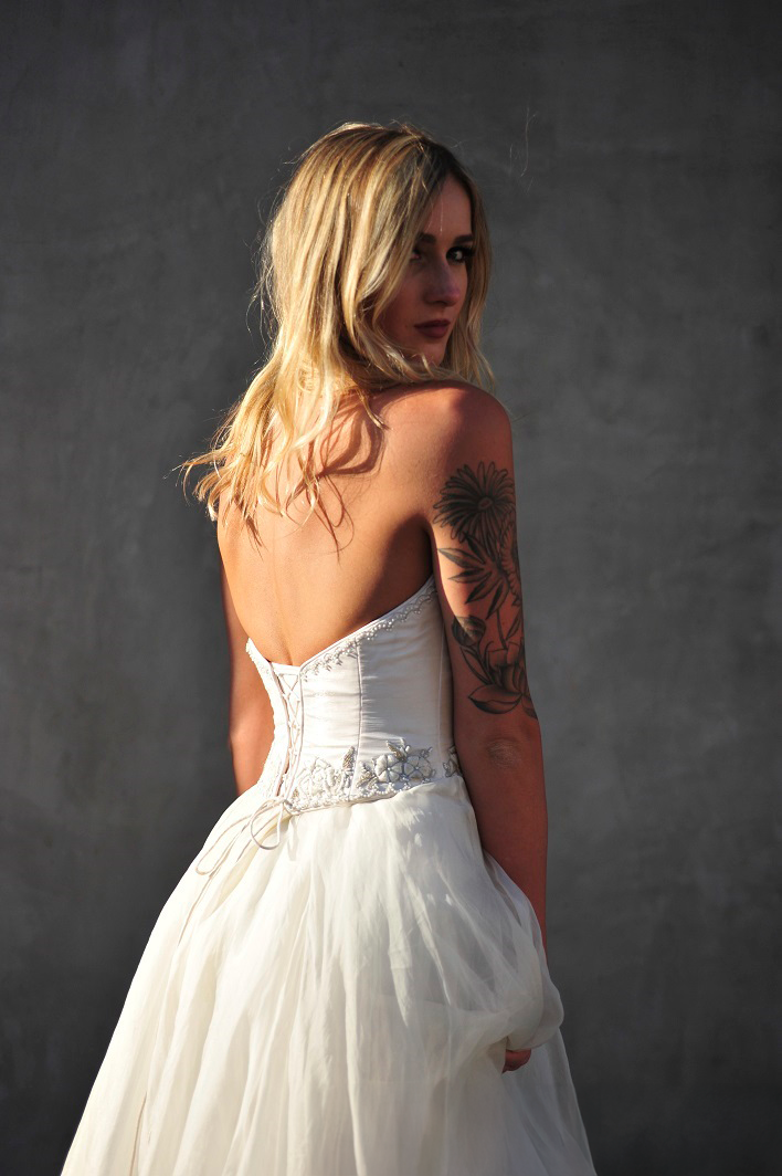 Eavis & Brown Corset TP82 White / White