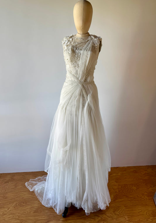 Yolan Kris Seychelles Bridal Dress - Ivory