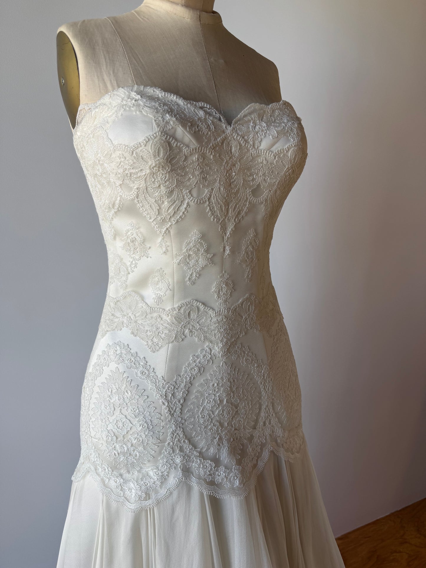 Yolan Kris Oporto Strapless Dress - Ivory
