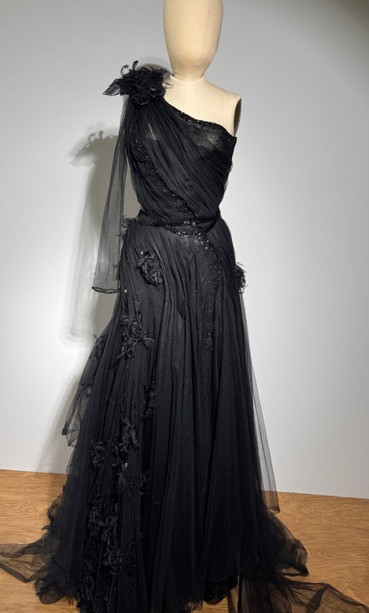 Yolan Kris Zimbabwe Bridal Dress - Black