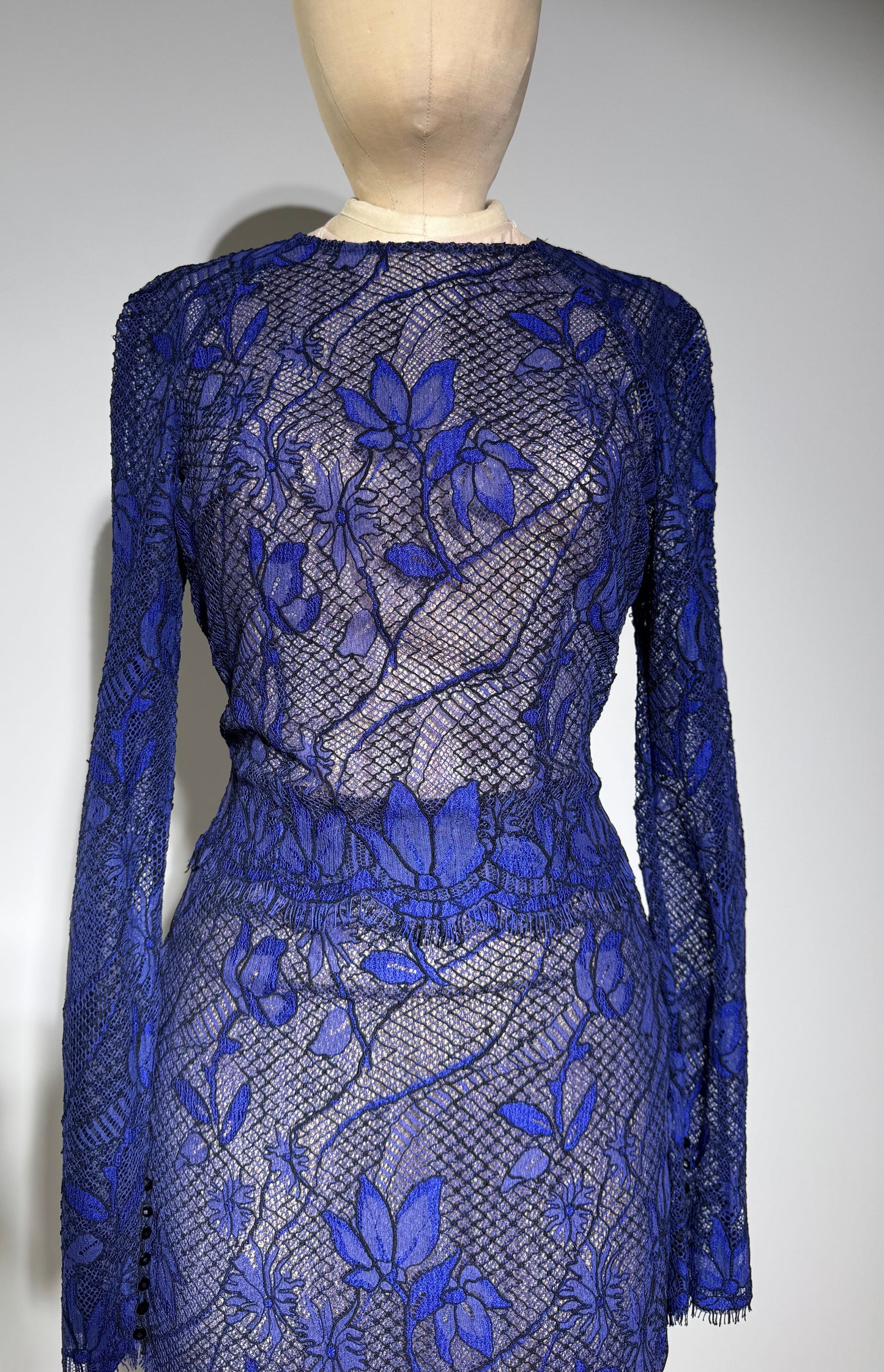 Yolan Kris Cocktail Dress - Blue