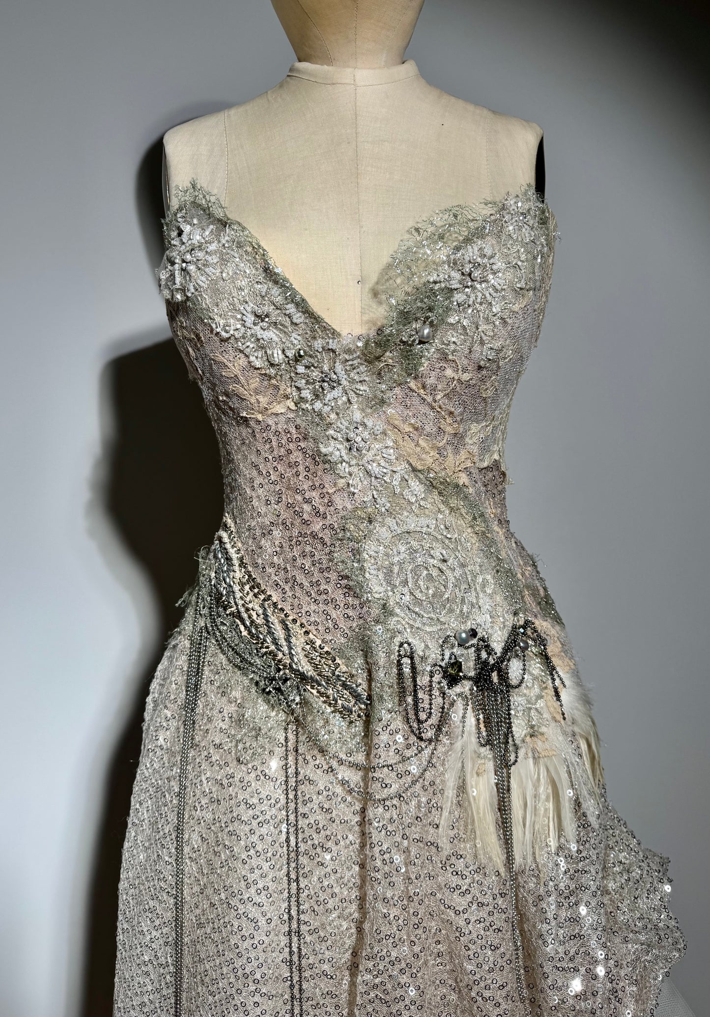 Trash Couture Funk Diva Short Dress - Nude