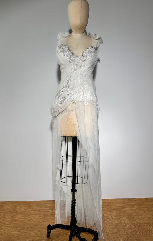 Trash Couture Rosebud Top II - Ecru