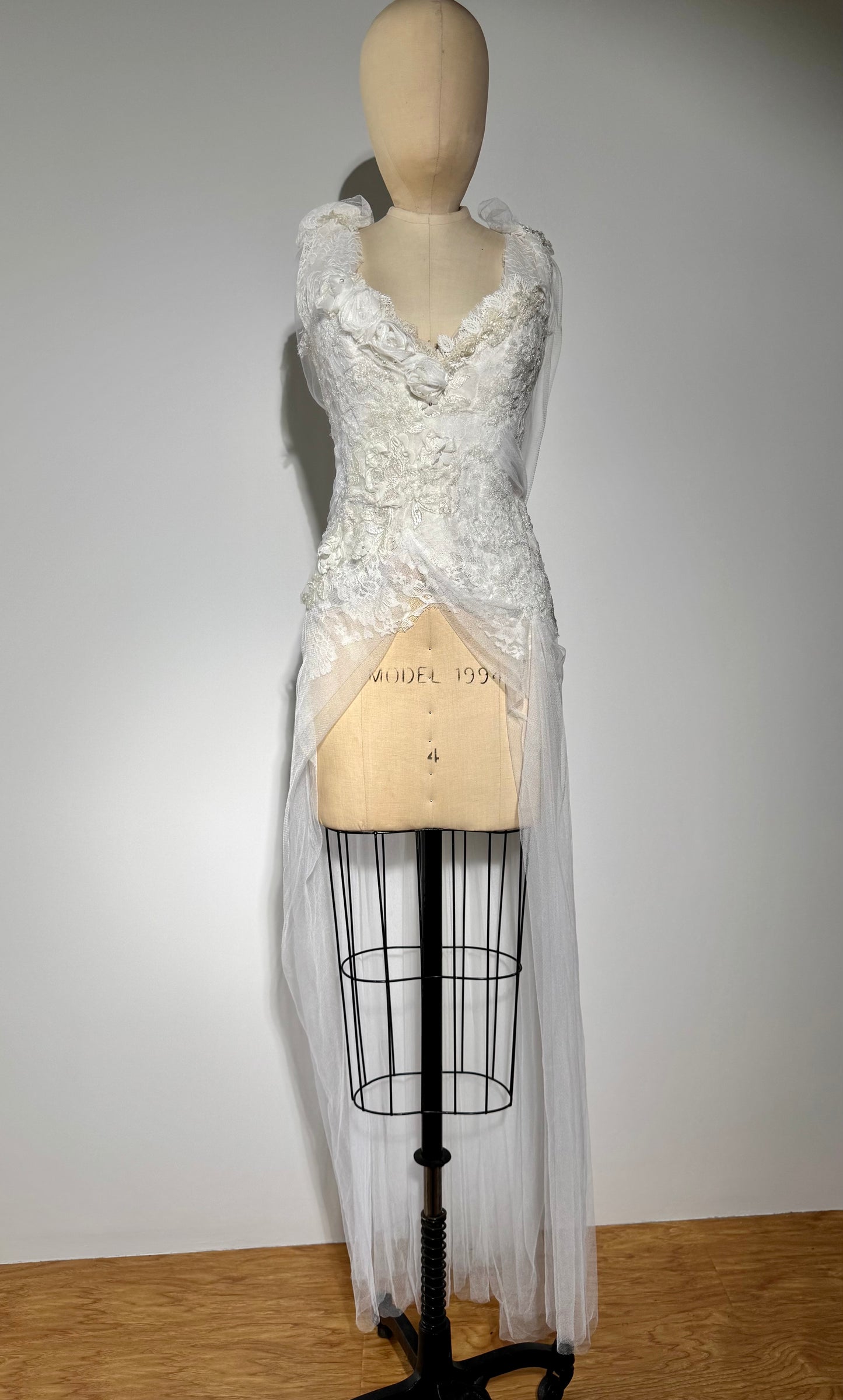 Trash Couture Ice Crystal Top - White