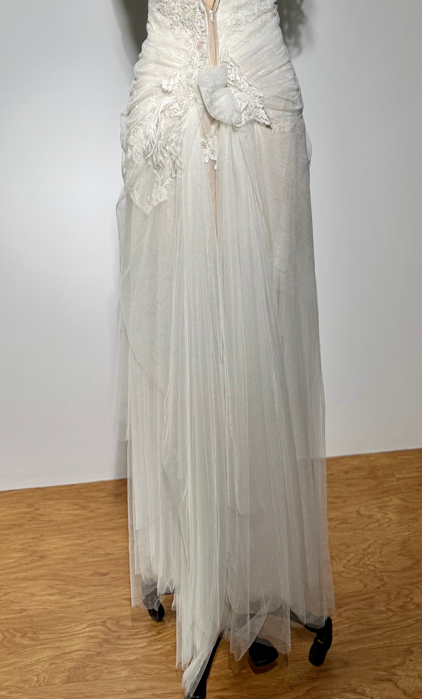 Trash Couture Rosebud Top III - Ecru