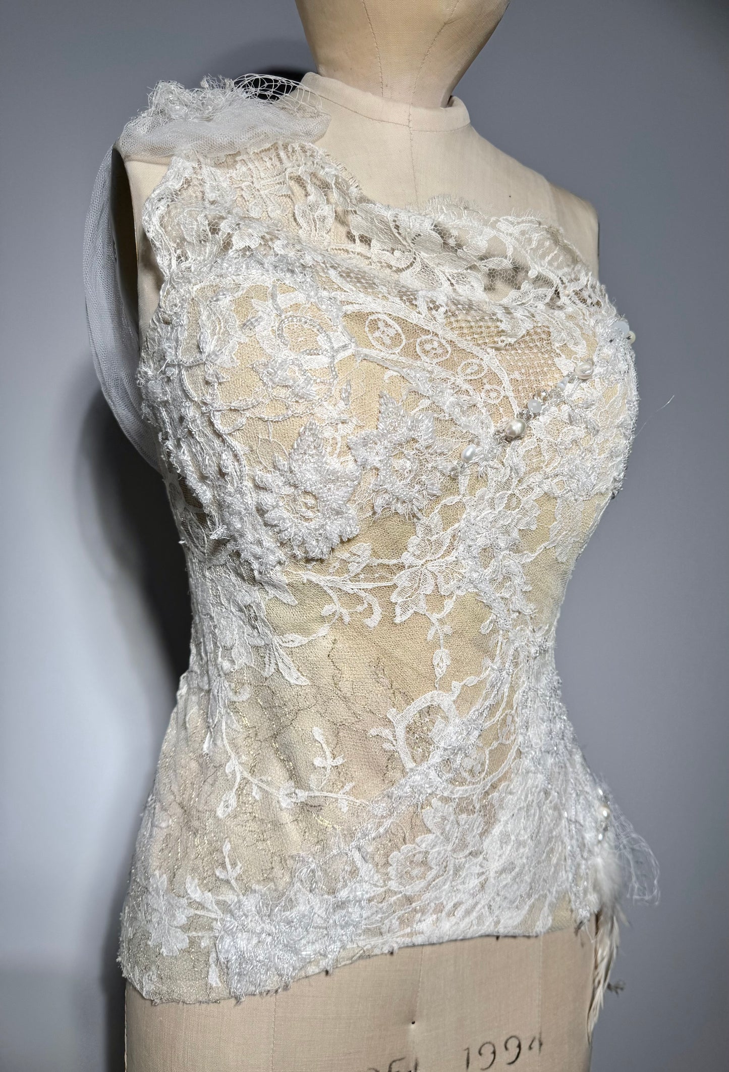 Trash Couture Sahara Moon Top - Ivory Champagne