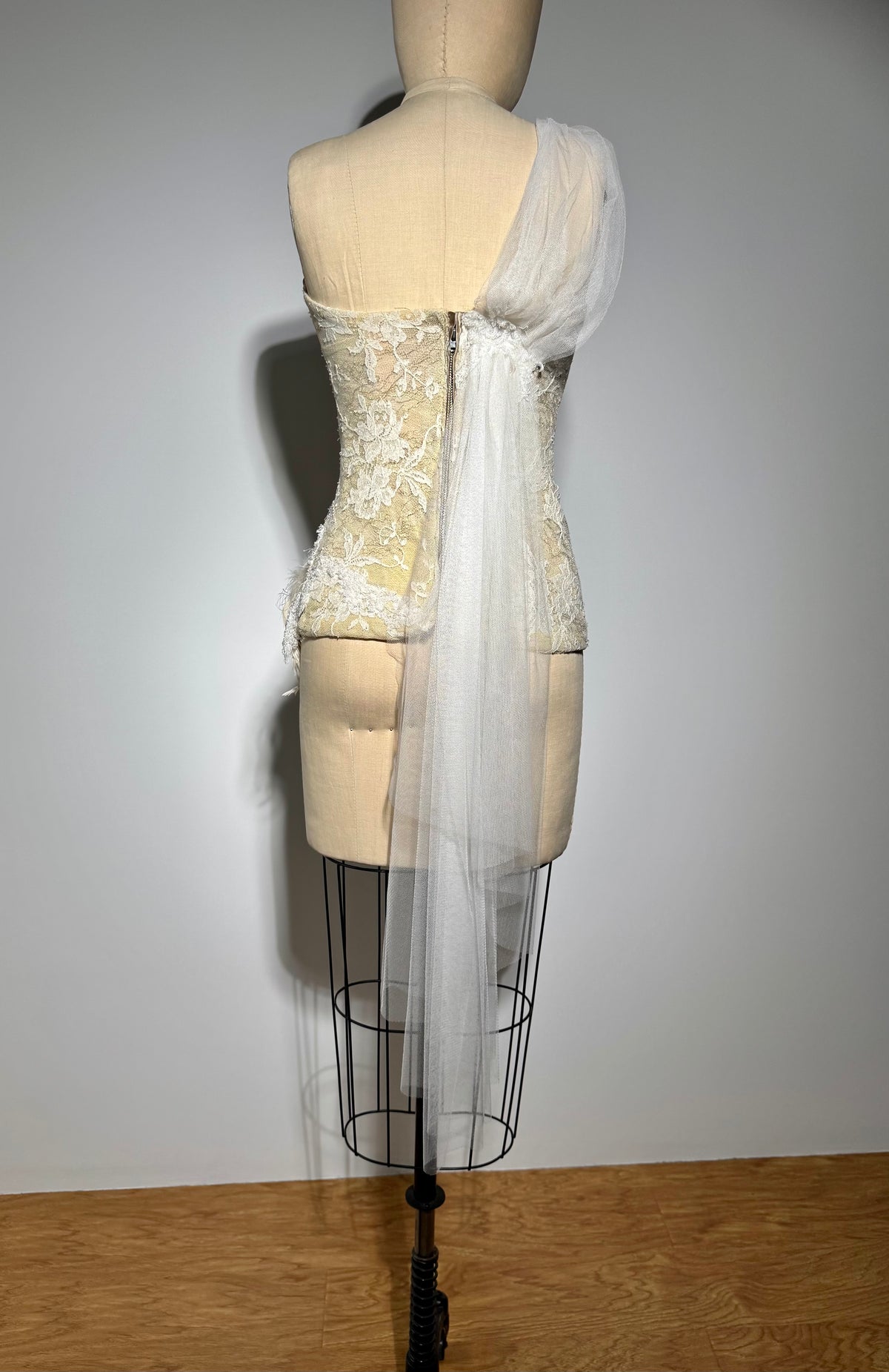 Trash Couture Sahara Moon Top — Ivory Champagne