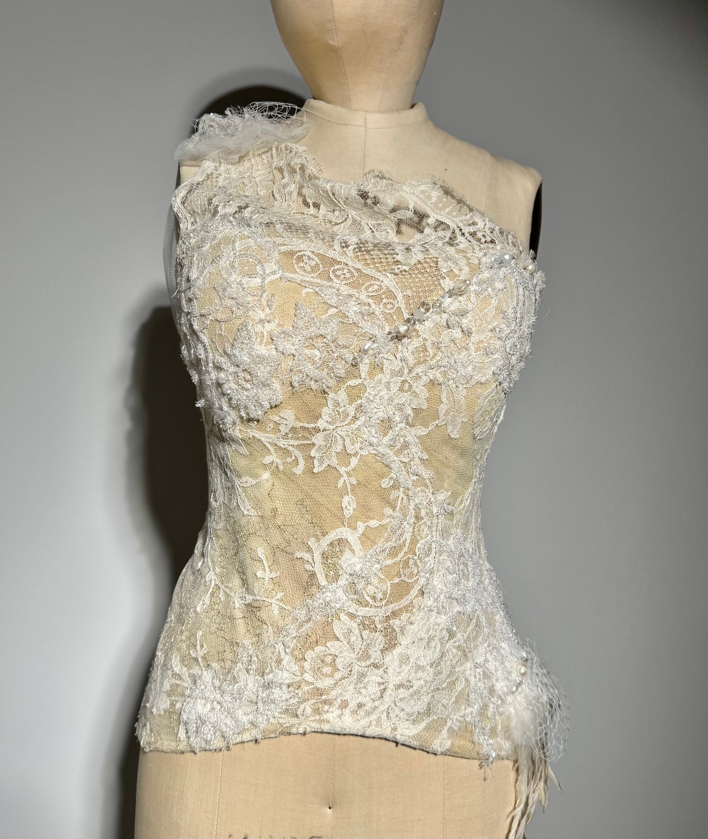 Trash Couture Sahara Moon Top - Ivory Champagne