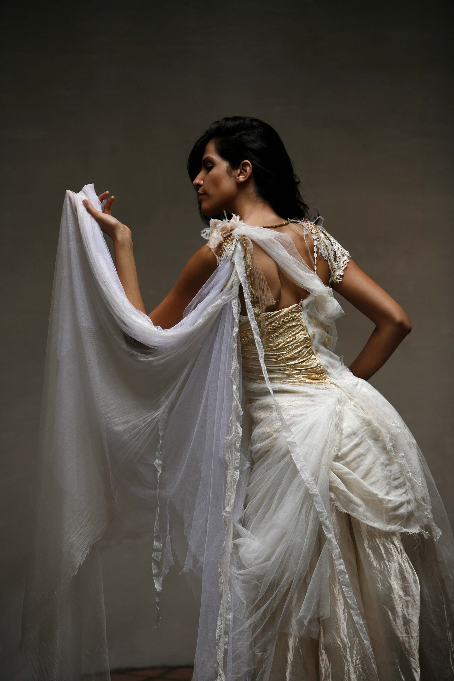 Trash Couture Golden Atnena Top - Ivory